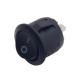 16mm Yuvarlak 2 Pin Anahtar Kırmızı