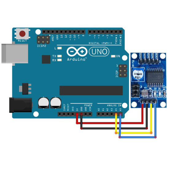 PCF8591 ADC DAC Modül