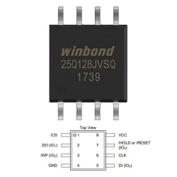 W25Q128JVSQ Winbond 128M-bit Seri Flash