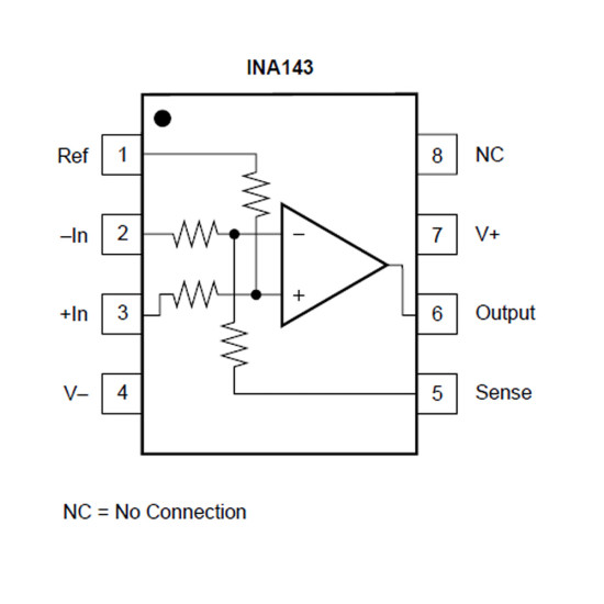INA143UA Opamp