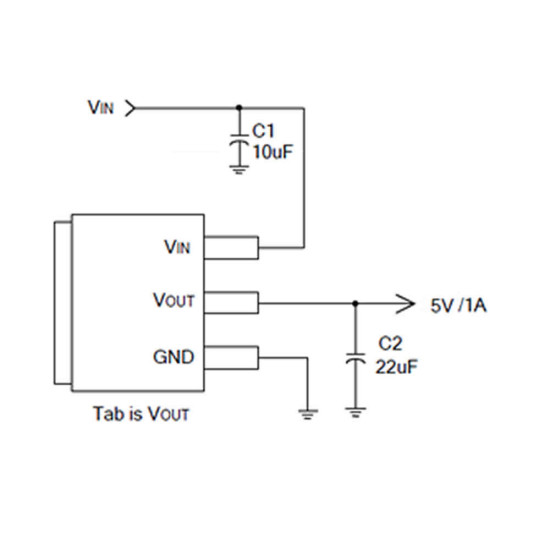 AP1117E50G 5V Sot223 Ldo Regülatör