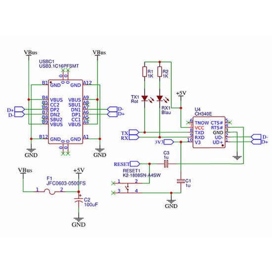 Ch340e Usb Ic Msop10