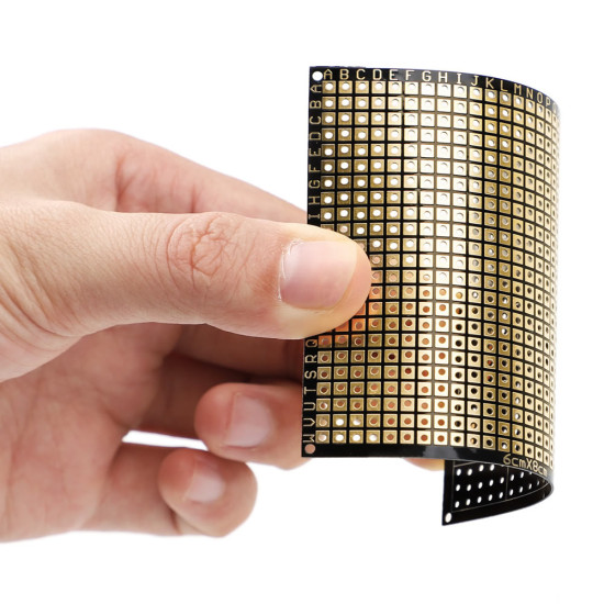 6x8cm Esnek Çift Yüz Pertenaks Pcb