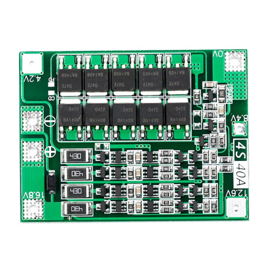 BMS 4S 40A Koruma Kartı Balans