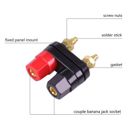 Banana Plug Çift Soket