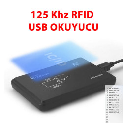125Khz Usb Rfid Okuyucu