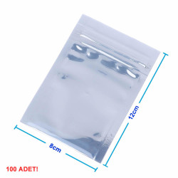 Kilitli Antistatik Poşet 8x12cm 100 Adet