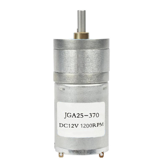 12V 1200Rpm JGA25-370 Redüktörlü DC Motor