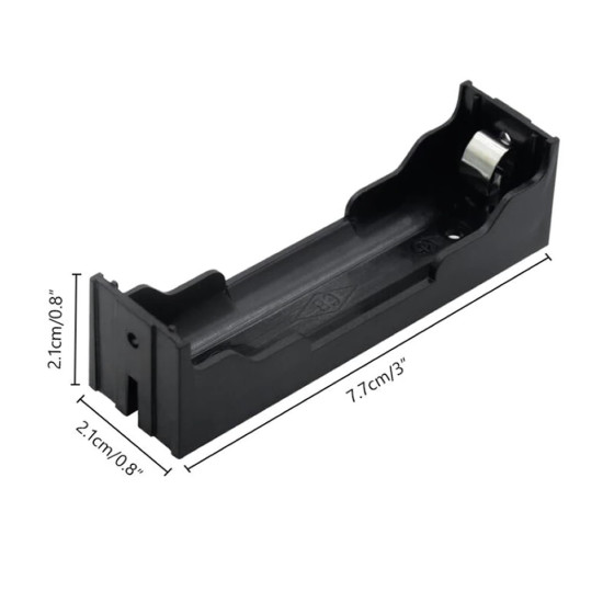 18650 Pil Yuvası 1x Pcb Tip