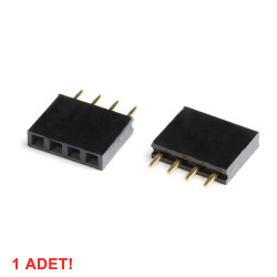 4 Pin Tek Sıra Dişi Header